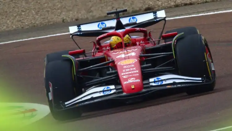 Breaking:-In a highly anticipated debut, seven-time World Champion Lewis Hamilton joined Ferrari for the 2025 Formula 1 season, partnering with the established Charles Leclerc. The duo recently participated in a shakedown of Ferrari’s new SF-25 at the Fiorano test track, offering a preliminary glimpse into their on-track dynamics….